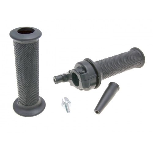 Throttle with rubber grips Yamaha TZR and X-Power Domino black Throttle with rubber grips Yamaha TZR and X-Power Domino black
