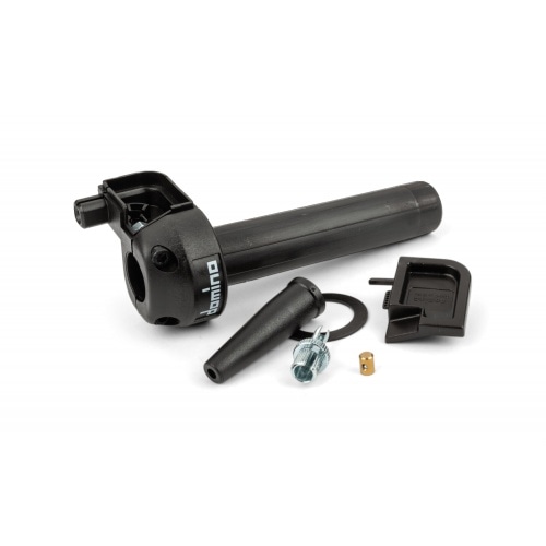 Ātrās iedarbības droseļvārsts universāls 3,6°/ 74 mm melns Ātrās iedarbības droseļvārsts universāls 3,6°/ 74 mm melns