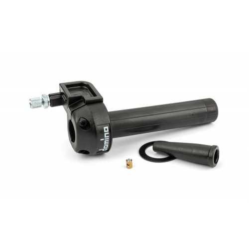 Ātrās iedarbības droseļvārsts universāls 3,6°/ 74 mm melns Ātrās iedarbības droseļvārsts universāls 3,6°/ 74 mm melns