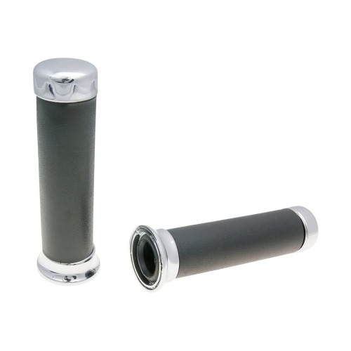 Rokturi Domino 2470 On-Road hromēti uzgaļi Rokturi Domino 2470 On-Road hromēti uzgaļi