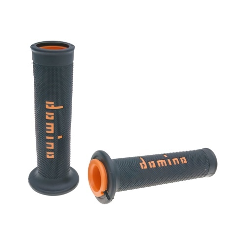 Grips Domino A010 On-Road black / orange (open ends) Grips Domino A010 On-Road black / orange (open ends)