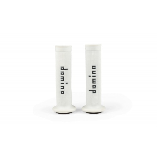 Grips Domino A010 On-Road white / black (open ends) Grips Domino A010 On-Road white / black (open ends)