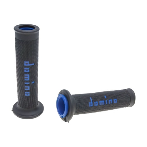 Grips Domino A010 On-Road black / blue (open ends) Grips Domino A010 On-Road black / blue (open ends)