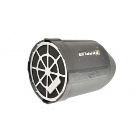 Фильтр воздушный доплеровский Venturi черный корпус/черный поролон/хромный экран