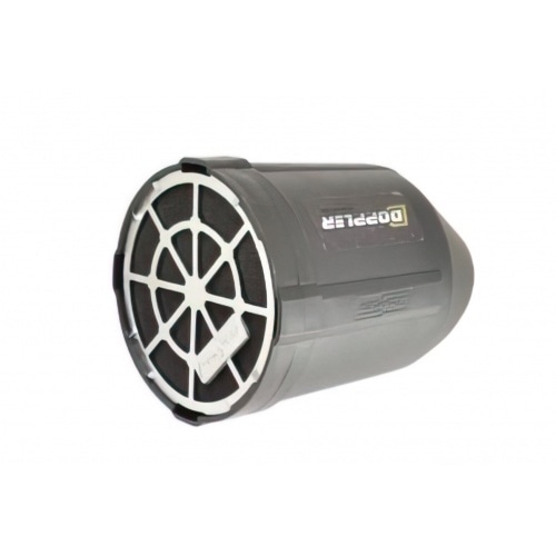 Фильтр воздушный доплеровский Venturi черный корпус/черный поролон/хромный экран Фильтр воздушный доплеровский Venturi черный корпус/черный поролон/хромный экран