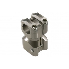 Stūres kāts Doppler taisns īss titāna Piaggio / Gilera