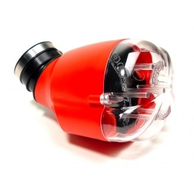 Gaisa filtrs Doppler Venturi sarkans korpuss/ melnas putas