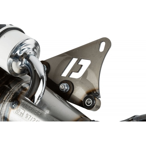 Выхлопная труба Doppler S3R Evolution Yamaha Aerox / MBK Nitro белый глушитель Выхлопная труба Doppler S3R Evolution Yamaha Aerox / MBK Nitro белый глушитель