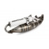 Doppler Exhaust S3R Peugeot Ludix / Speedfight 3 white Doppler Exhaust S3R Peugeot Ludix / Speedfight 3 white