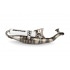 Doppler Exhaust S3R Peugeot Ludix / Speedfight 3 white Doppler Exhaust S3R Peugeot Ludix / Speedfight 3 white