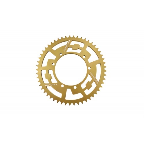 Ķēdes komplekts alumīnija zelta 14x53 - 420 Doppler Derbi Senda X-treme Ķēdes komplekts alumīnija zelta 14x53 - 420 Doppler Derbi Senda X-treme