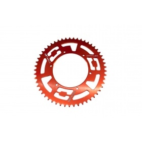 Aizmugurējā zobrats 53 zobi - 420 Doppler alumīnija CNC sarkans Aprilia SX 50