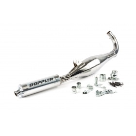 Exhaust Doppler ER1 chrome Peugeot 103 MVL / SP