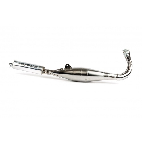 Exhaust Doppler ER1 chrome Peugeot 103 MVL / SP Exhaust Doppler ER1 chrome Peugeot 103 MVL / SP