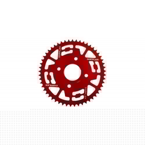 Rear Sprocket 53 teeth – 420 Doppler aluminium CNC red Yamaha TZR Rear Sprocket 53 teeth – 420 Doppler aluminium CNC red Yamaha TZR
