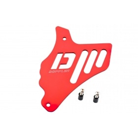 Priekšējais cilindra skriemeļa pārsegs / ķēdes aizsargs alumīnija sarkans Doppler Minarelli AM6