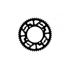 Aizmugurējā zobrats 53 zobi - 428 Doppler alumīnija CNC melns Beta RR