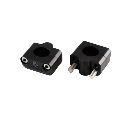 Stūres kronšteini alu D.28,6mm Doppler melni Stūres kronšteini alu D.28,6mm Doppler melni