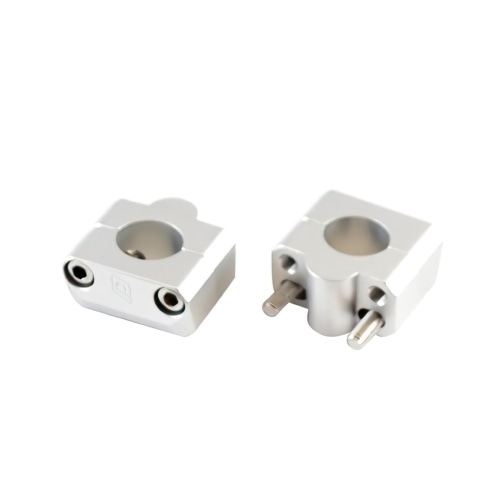 Stūres skavas alu D.28,6mm Doppler sudraba krāsā Stūres skavas alu D.28,6mm Doppler sudraba krāsā