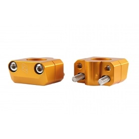 Stūres skavas / kronšteini d 28.6mm Doppler Alu zelta krāsā