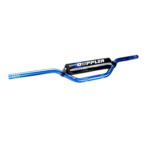 Motocross Handlebar Doppler silver / black pad Motocross Handlebar Doppler silver / black pad