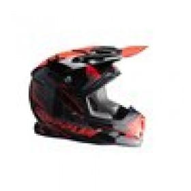 Motokrosa ķivere Doppler melna / sarkana S