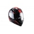 Full Face Helmet with double visor Doppler V2 black / red Full Face Helmet with double visor Doppler V2 black / red
