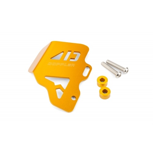 Bremžu cilindra aizmugurējais vāks 40 - 50mm Doppler zelta krāsā Bremžu cilindra aizmugurējais vāks 40 - 50mm Doppler zelta krāsā