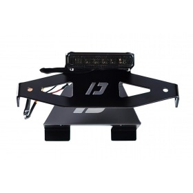 Underseat with tail light Doppler Alu black Rieju MRT 50cc / Marathon 125cc