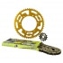 Chain Kit aluminium gold 14×53 – 420 Doppler Derbi GPR / Aprilia RS4 Chain Kit aluminium gold 14×53 – 420 Doppler Derbi GPR / Aprilia RS4
