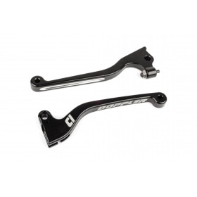 Bremžu / sajūga svira (PR) Doppler CNC melna Derbi Senda X-TREM