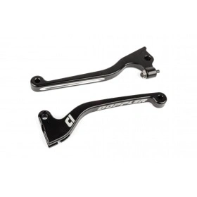 Bremžu / sajūga svira (PR) Doppler CNC melna Derbi Senda X-TREM