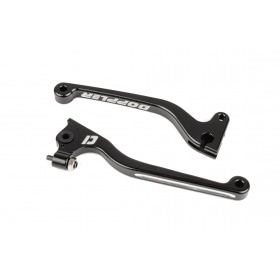 Bremžu / sajūga svira (PR) Doppler CNC melna Derbi Senda X-TREM