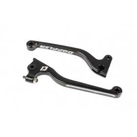 Bremžu / sajūga svira (PR) Doppler CNC melna Derbi Senda X-TREM