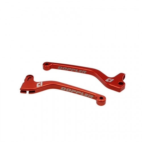 Brake Levers x2 Doppler CNC Yamaha BW's / Slider red Brake Levers x2 Doppler CNC Yamaha BW's / Slider red