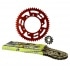 Chain Kit aluminium red 13×53 – 428 Doppler Sherco 50cc Chain Kit aluminium red 13×53 – 428 Doppler Sherco 50cc