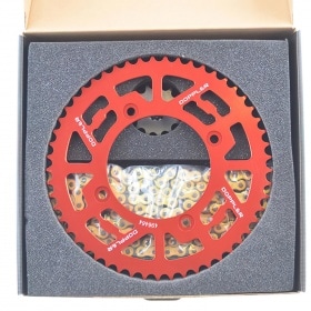 Chain Kit aluminium red 13x53 - 420 Doppler Beta RR