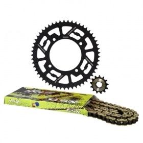 Chain Kit aluminium black 13x53 - 420 Doppler Beta RR