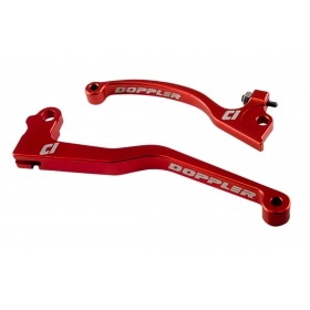 Bremžu / sajūga sviru komplekts (AJP) Doppler CNC sarkans Rieju MRT