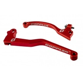 Bremžu / sajūga sviru komplekts (AJP) Doppler CNC sarkans Rieju MRT