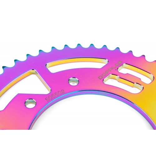 Aizmugurējā zobrats 53 zobi - 420 Doppler Alu CNC neohroma Derbi DRD Pro Aizmugurējā zobrats 53 zobi - 420 Doppler Alu CNC neohroma Derbi DRD Pro