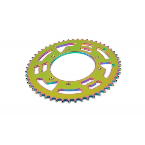 Aizmugurējā zobrats 53 zobi - 420 Doppler Alu CNC neohroma Rieju MRT Aizmugurējā zobrats 53 zobi - 420 Doppler Alu CNC neohroma Rieju MRT