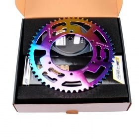 Chain Kit aluminium Neochrome 14×53 – 420 Doppler Derbi GPR / Aprilia RS4