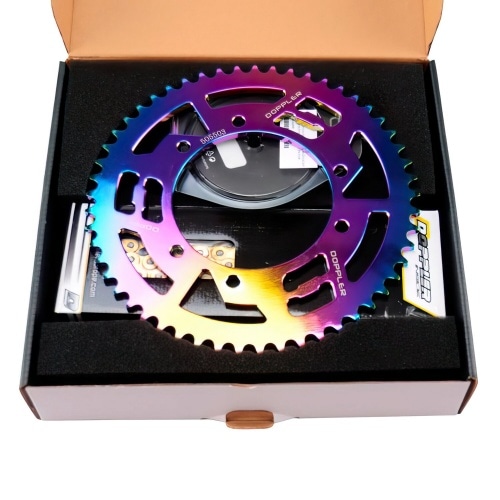 Chain Kit aluminium Neochrome 13×53 – 420 Rieju MRT / Yamaha DT Chain Kit aluminium Neochrome 13×53 – 420 Rieju MRT / Yamaha DT