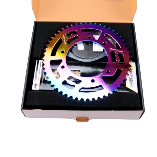 Chain Kit aluminium Neochrome 14×53 – 420 Derbi Senda DRD Chain Kit aluminium Neochrome 14×53 – 420 Derbi Senda DRD