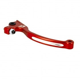 Brake Lever type AJP Doppler CNC red Rieju MRT / Derbi DRD / Sherco