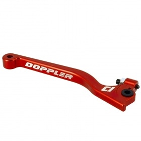 Brake Lever Doppler CNC red Aprilia / Beta / Derbi / Peugeot / Sherco