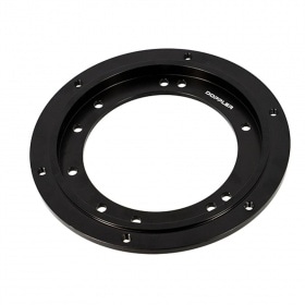 Nesošā plāksnīte aizmugurējā zobratiņa Doppler alumīnija CNC melna MBK 51