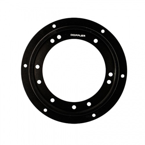Nesošā plāksnīte aizmugurējā zobratiņa Doppler alumīnija CNC melna MBK 51 Nesošā plāksnīte aizmugurējā zobratiņa Doppler alumīnija CNC melna MBK 51