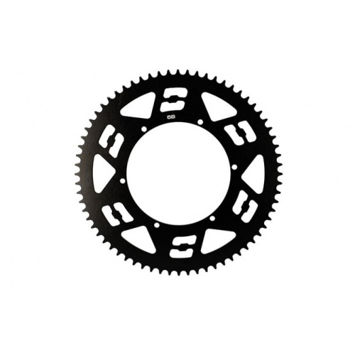 Rear Sprocket 68 teeth Doppler aluminium CNC black MBK 51 / Peugeot 103 Rear Sprocket 68 teeth Doppler aluminium CNC black MBK 51 / Peugeot 103